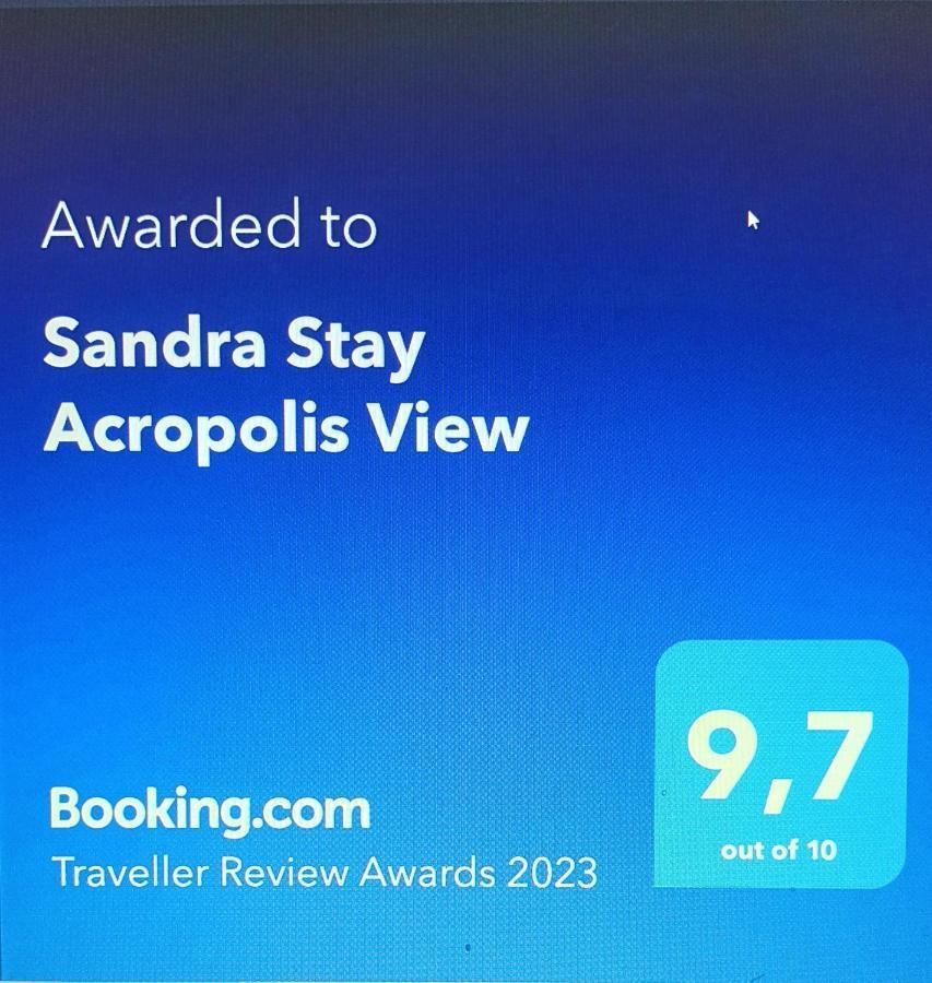 Sandra"S Stay Penthouses With Acropolis View Атина Екстериор снимка