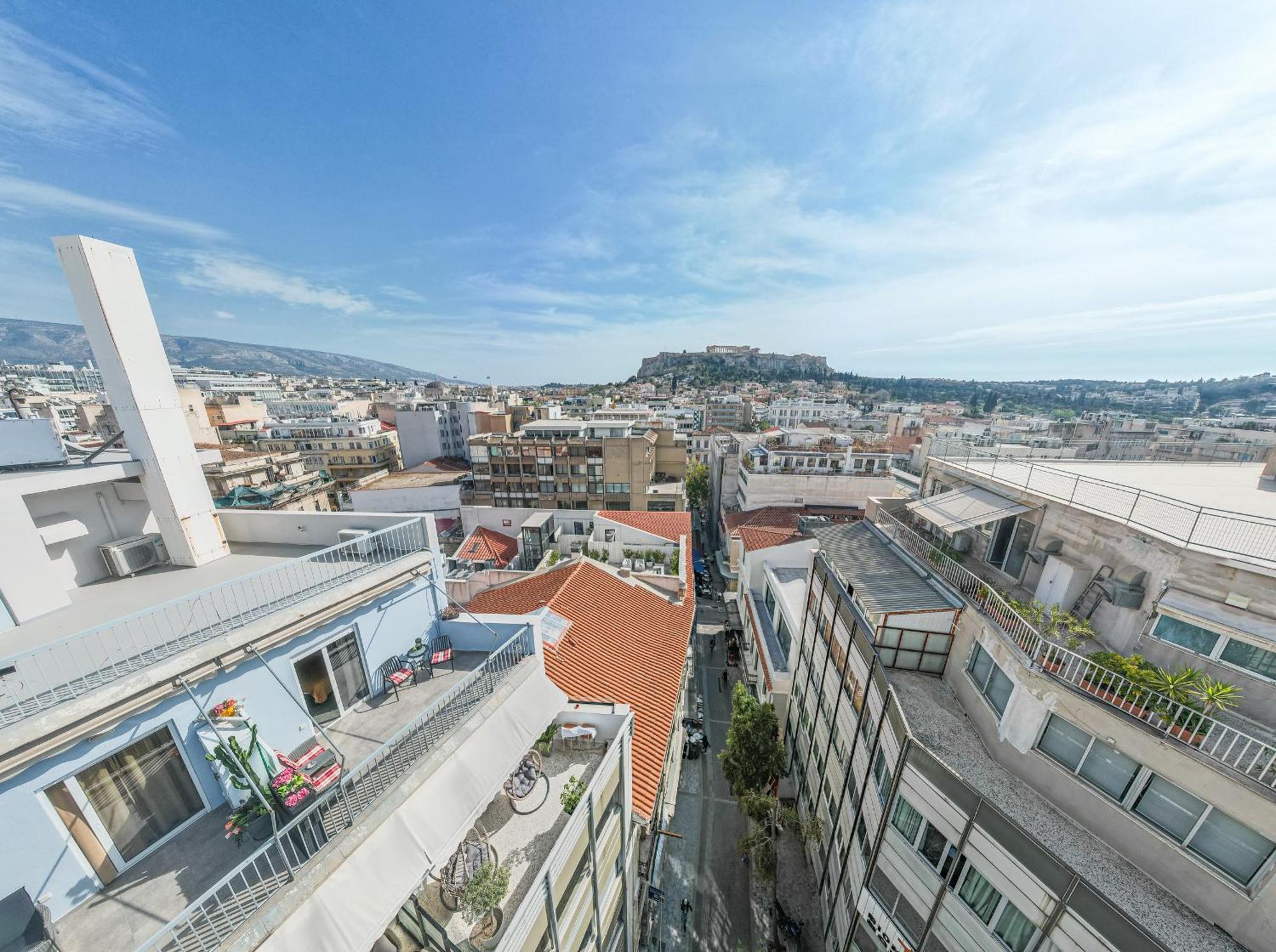 Sandra"S Acropolis View Penthouses Атина Екстериор снимка