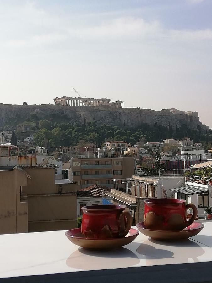 Sandra"S Stay Penthouses With Acropolis View Атина Екстериор снимка