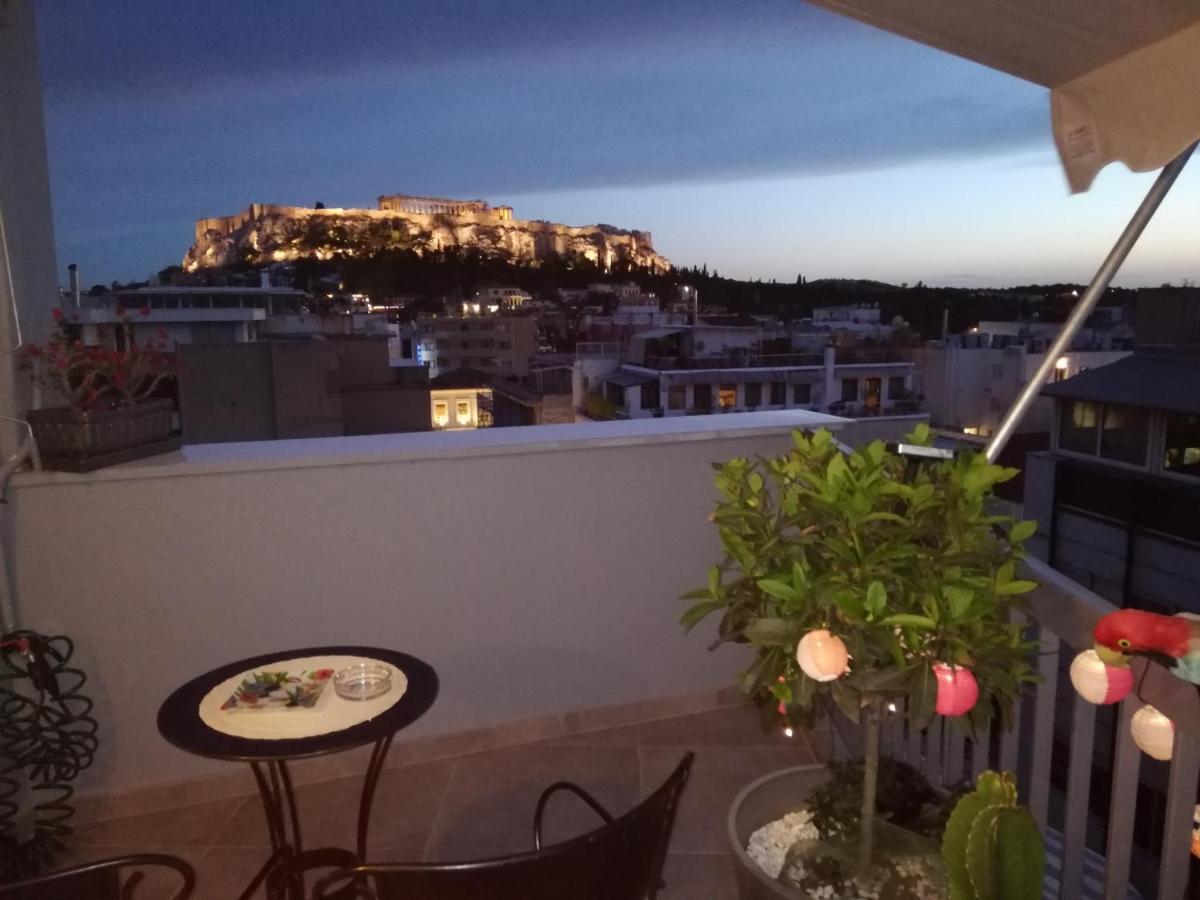 Sandra"S Stay Penthouses With Acropolis View Атина Екстериор снимка